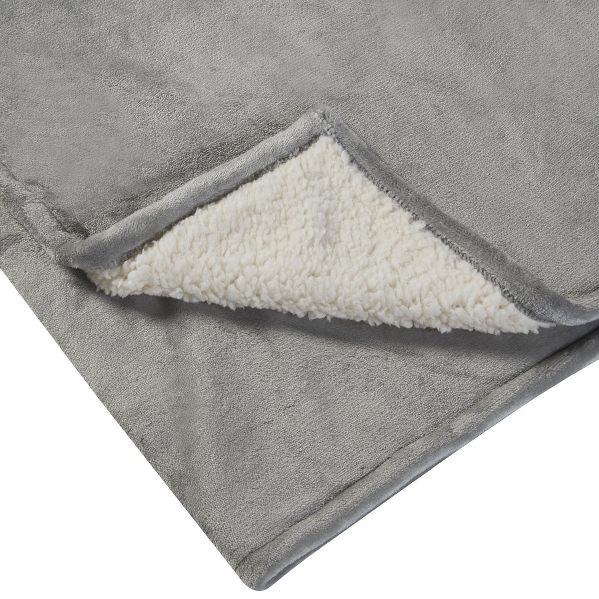 PŘIKRÝVKA Archi - tmavě šedá, textil (180/130cm) - [en.casa]