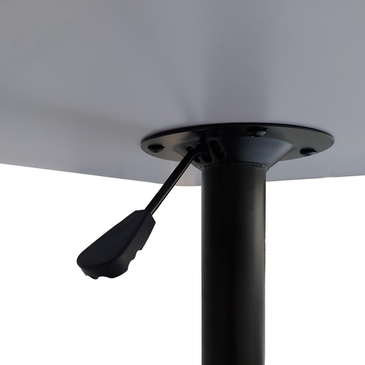 BARTISCH LUKE Schwarz - Schwarz, Holzwerkstoff (57/57/105cm) - Happy Garden