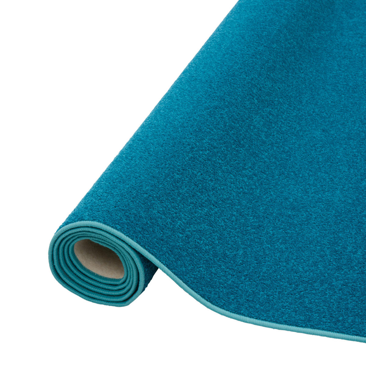 TREND VELOURS TEPPICH JOY - Petrol, Textil (80/400cm) - Snapstyle
