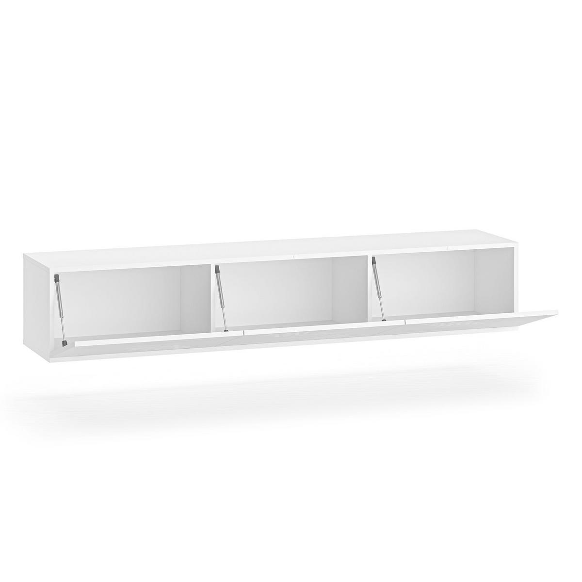 TV-MÖBEL NEBRO - Weiß, Holzwerkstoff (170/32/37cm) - KONSIMO®