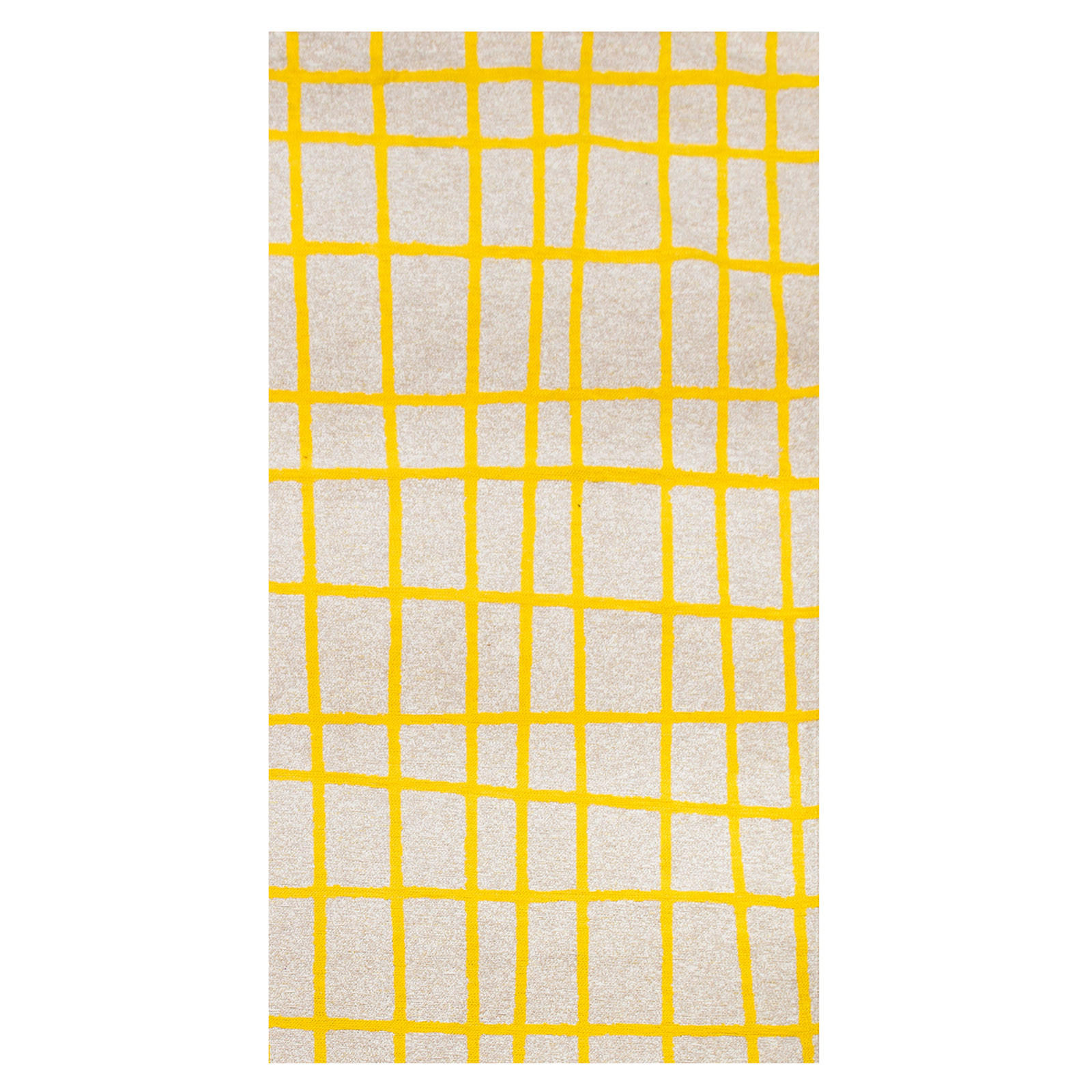 TEPPICH Caro Bright Yellow 80/150 cm - Gelb, Textil (80/150cm) - Lola&Moi