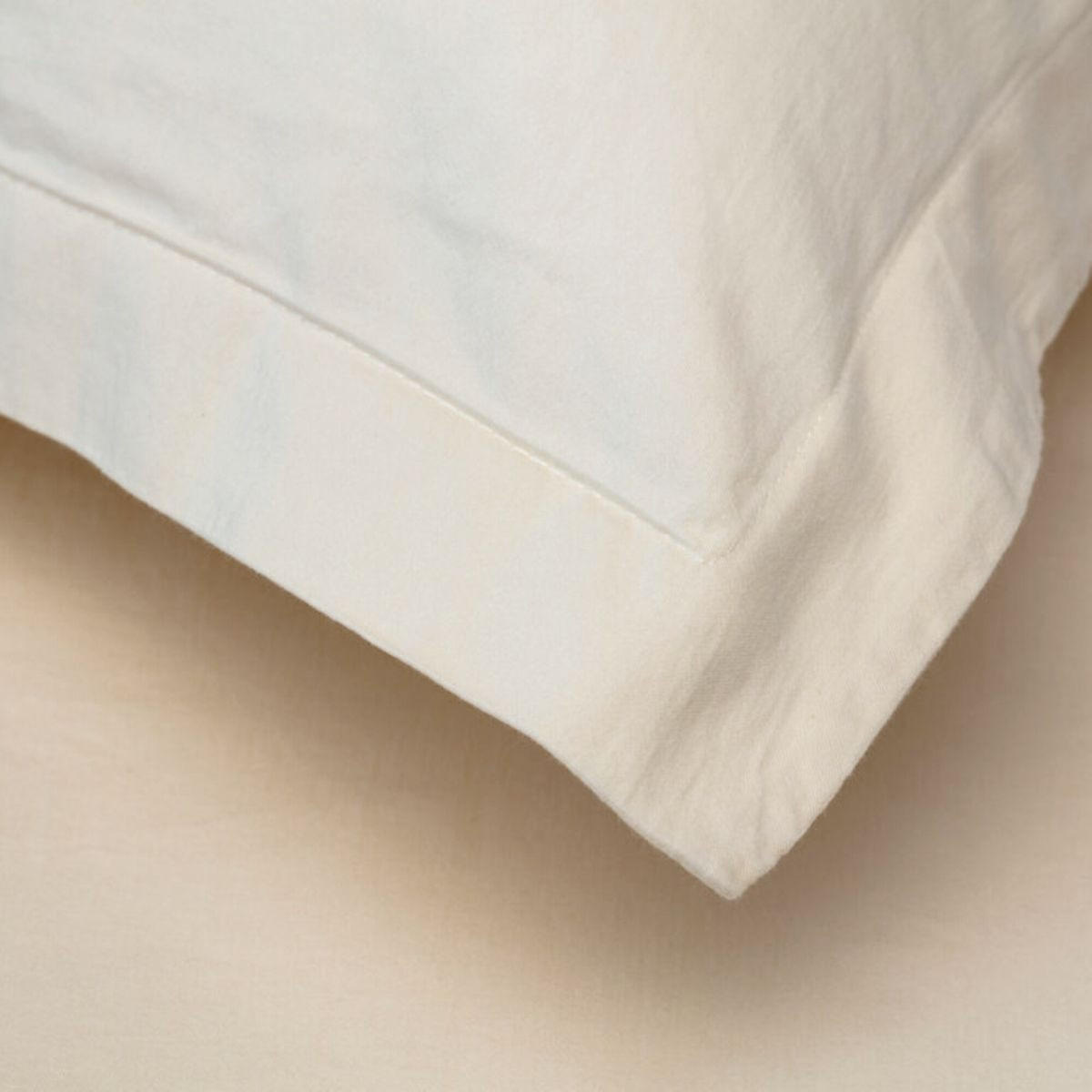Thumbnail - Sowl Kissenbezug., Creme, Textil, 45x60 cm, Oeko-Tex® Standard 100, Schlaftextilien, Bettwäsche