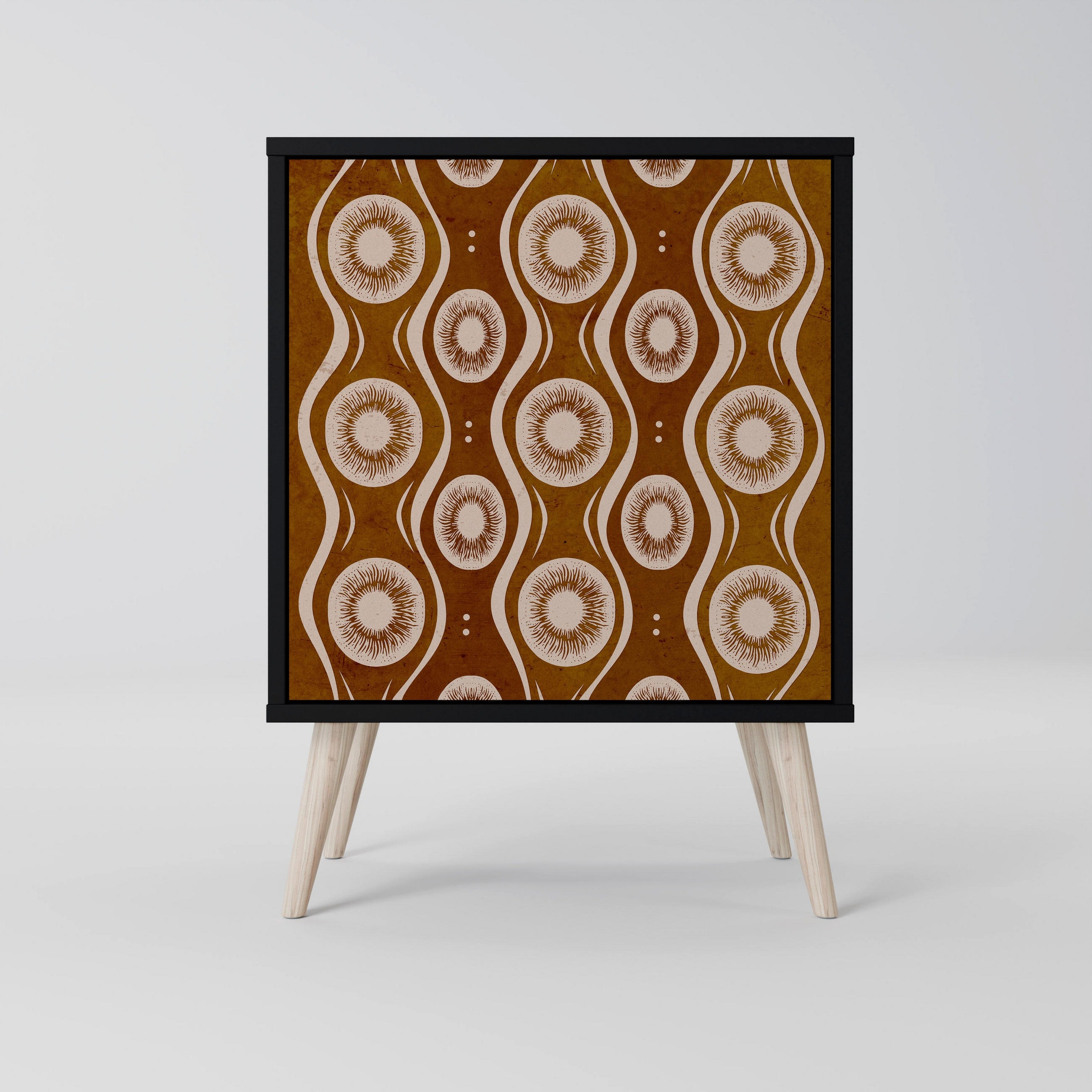 SpaceRebels Sideboard Schwarz 57.5x77.5x42 cm