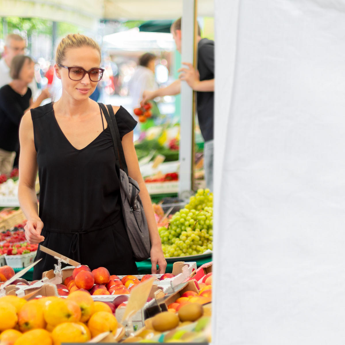 2xPAVILLON-SEITENTEILE - Weiß, Kunststoff (300/200/0.1cm) - Relaxdays