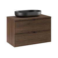 WASCHTISCH 80cm Elias Holz - Braun, Holzwerkstoff (80/52.2/46cm) - Petits-meubles