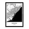 POSTER Barcelona - Spanien A3 Rahmenlos - Klar, Papier (29.7/5/42cm) - Nacnic