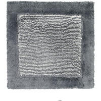 BADTEPPICHE LUXURY HOME TWO-TONE 590 SCHIEFER - 77 - Grau, Textil (60/60cm) - Cawö