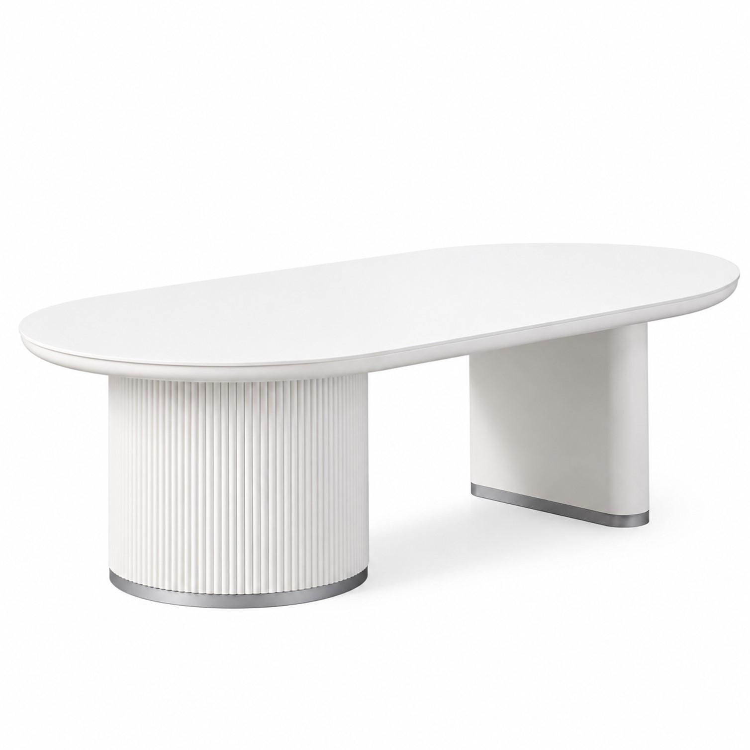 Hooz Couchtisch Weiß 130x45x70 cm