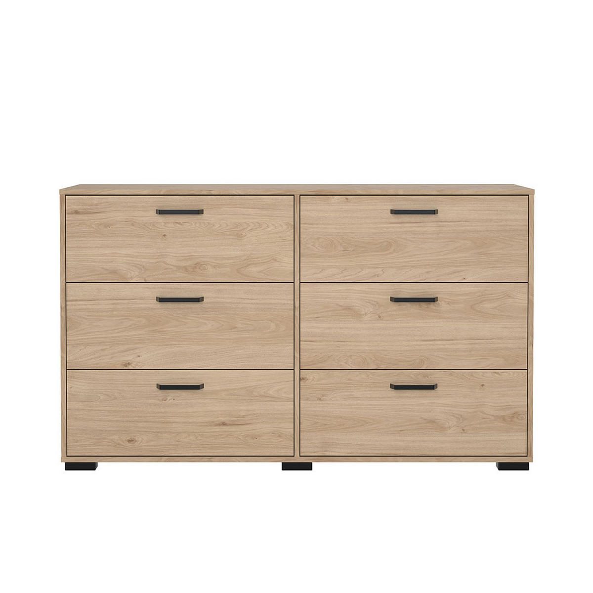 KOMMODE, Sofia, Eiche, Holzwerkstoff, 139 x 40 x 83 cm - Eichefarben, Holzwerkstoff (139/83/40cm) - ebuy24