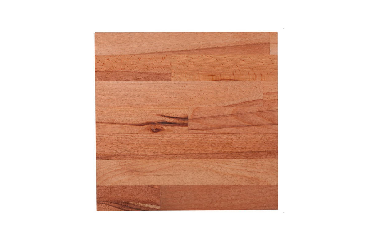 BLUMENSTÄNDER Siri Platte 2cm Buche 30x30x60cm - Buchefarben, Holz (30/30/60cm) - DELUKE