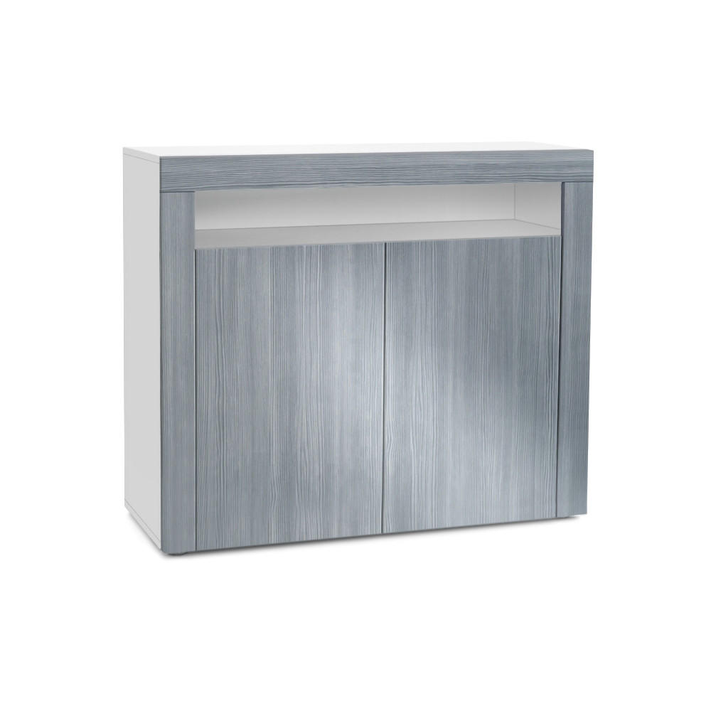 KOMMODE Valencia Avola-Anthrazit / Avola-Anthrazit - Anthrazit, Holzwerkstoff (108/92/40cm) - Vladon