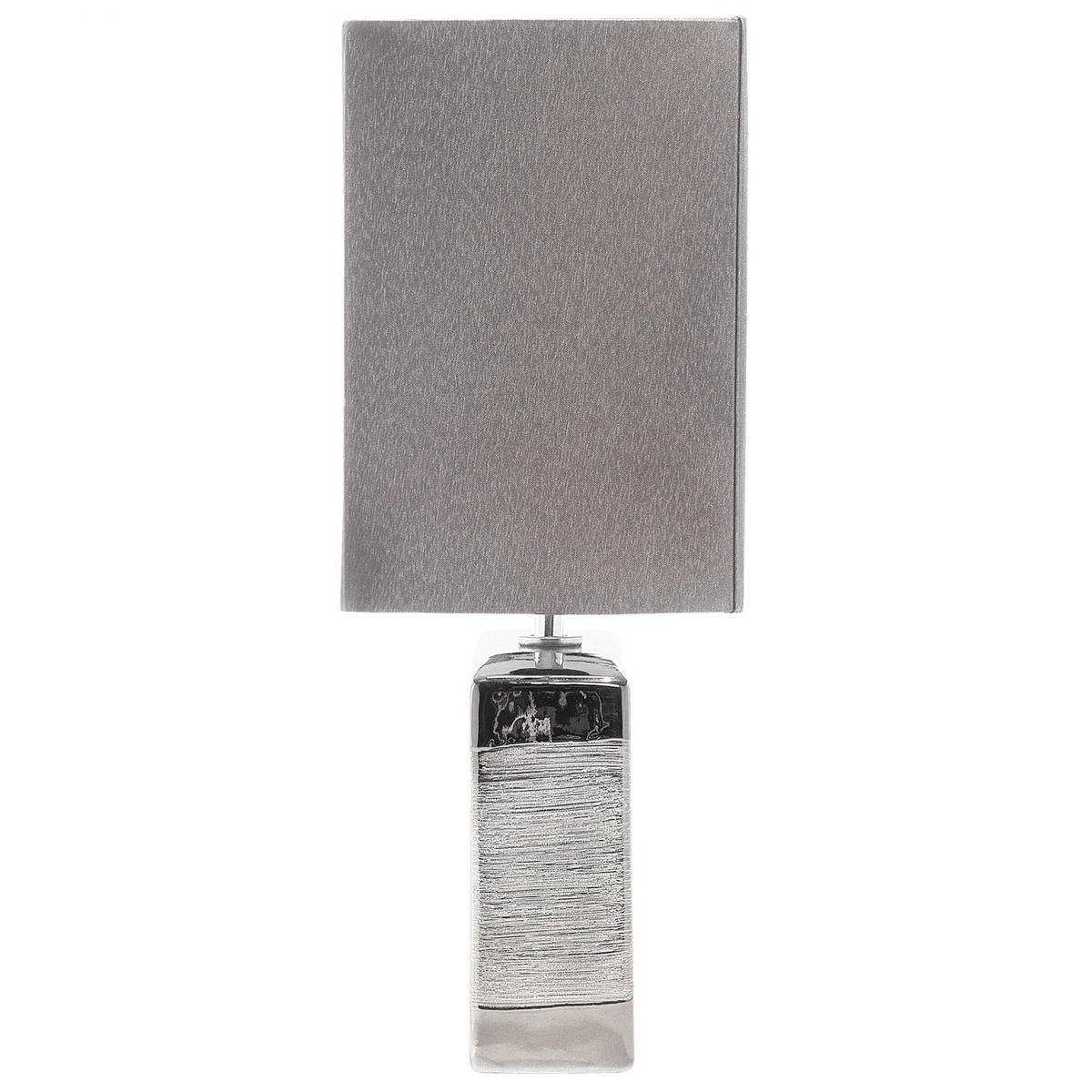TISCHLAMPE Onyx 16/32/42 cm - Grau, Keramik (16/32/42cm) - Beliani