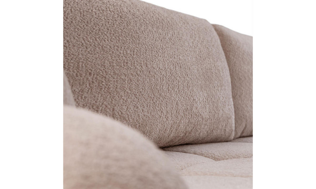 ECKSOFA MALIBU XL 275/150/87 cm Coral 45 - Altrosa, Textil (275/150cm) - Lookway