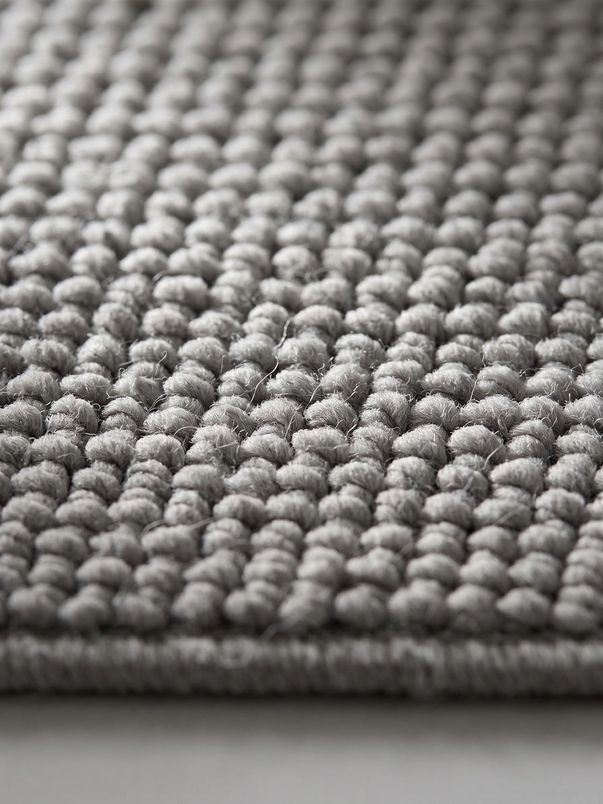 TEPPICH Flachgewebe LANGAU in Silber, meliert, 120 x 170 cm - Silberfarben, Textil (120/170cm) - KADIMA DESIGN