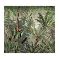 FOTOTAPETE - Medan Dschungel - Grün, Papier/Kunststoff (300/280cm) - Art for the Home