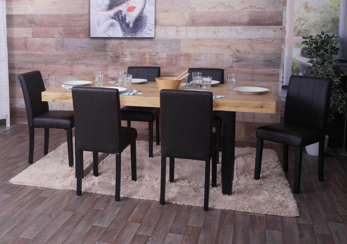 ESSZIMMERSTUHL O65D Braun - Braun, Textil (40/88/55cm) - MCW