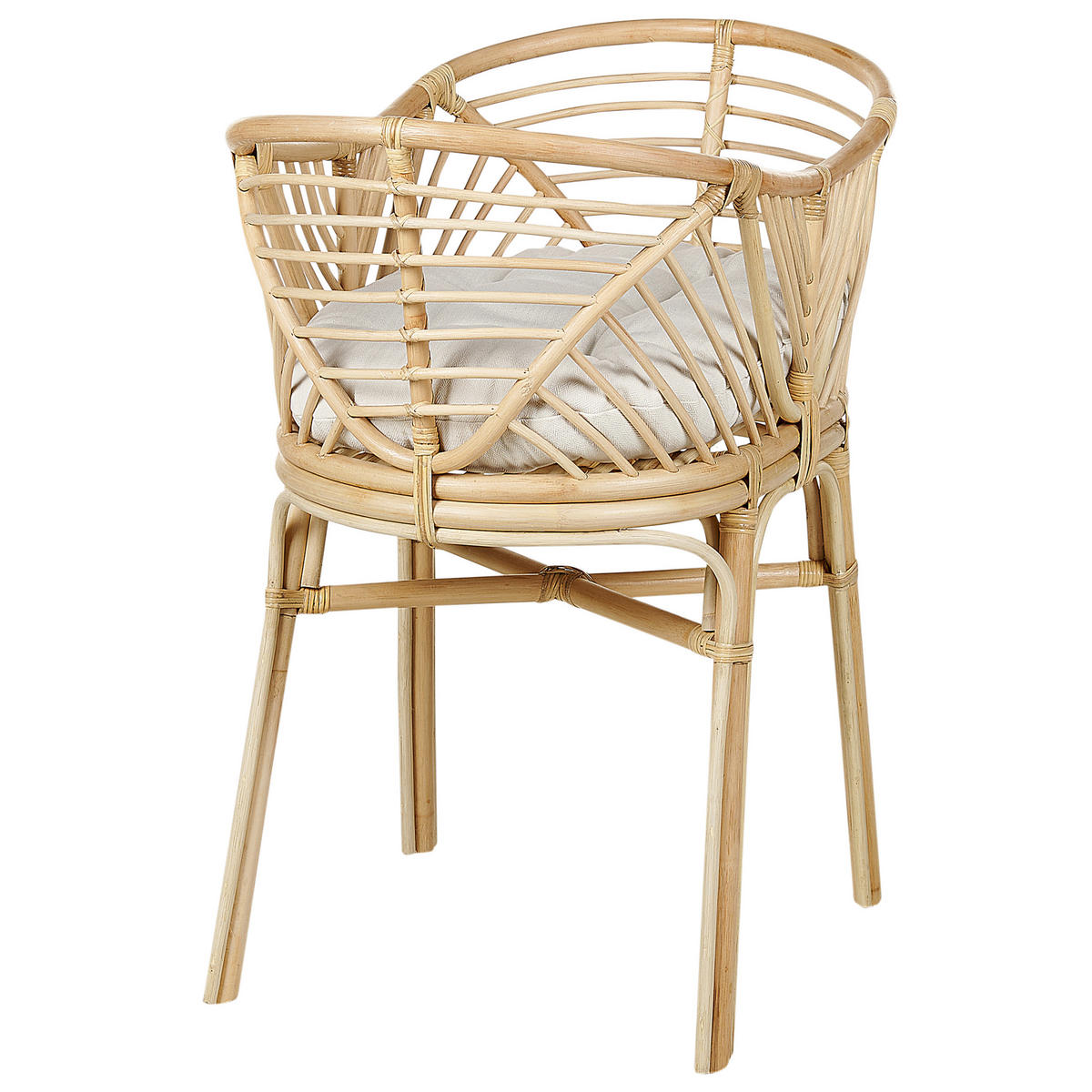 OTROŠKA ZIBELKA naravna 70-50 cm Gruissan - naravne barve, naravni materiali (50/70cm) - Beliani