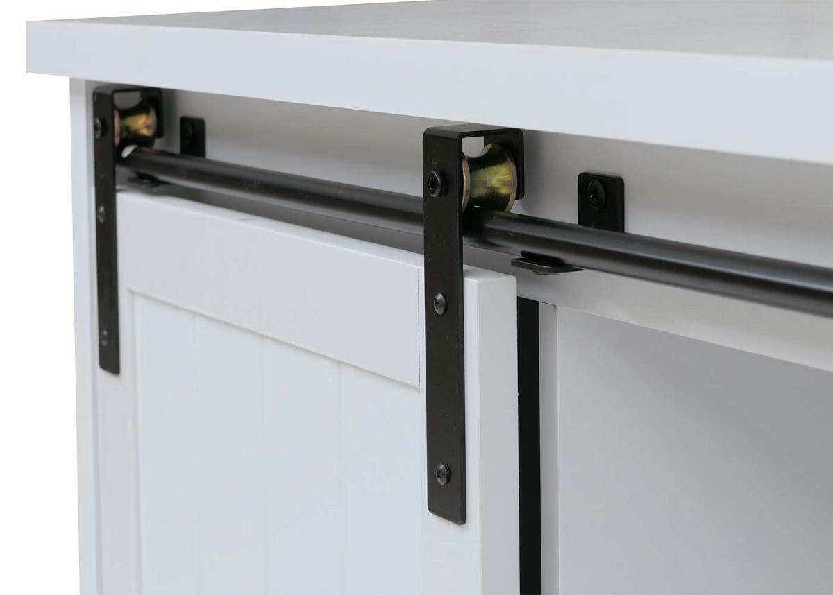 SIDEBOARD Weiß - Weiß, Holz (150/84/40cm) - MCW