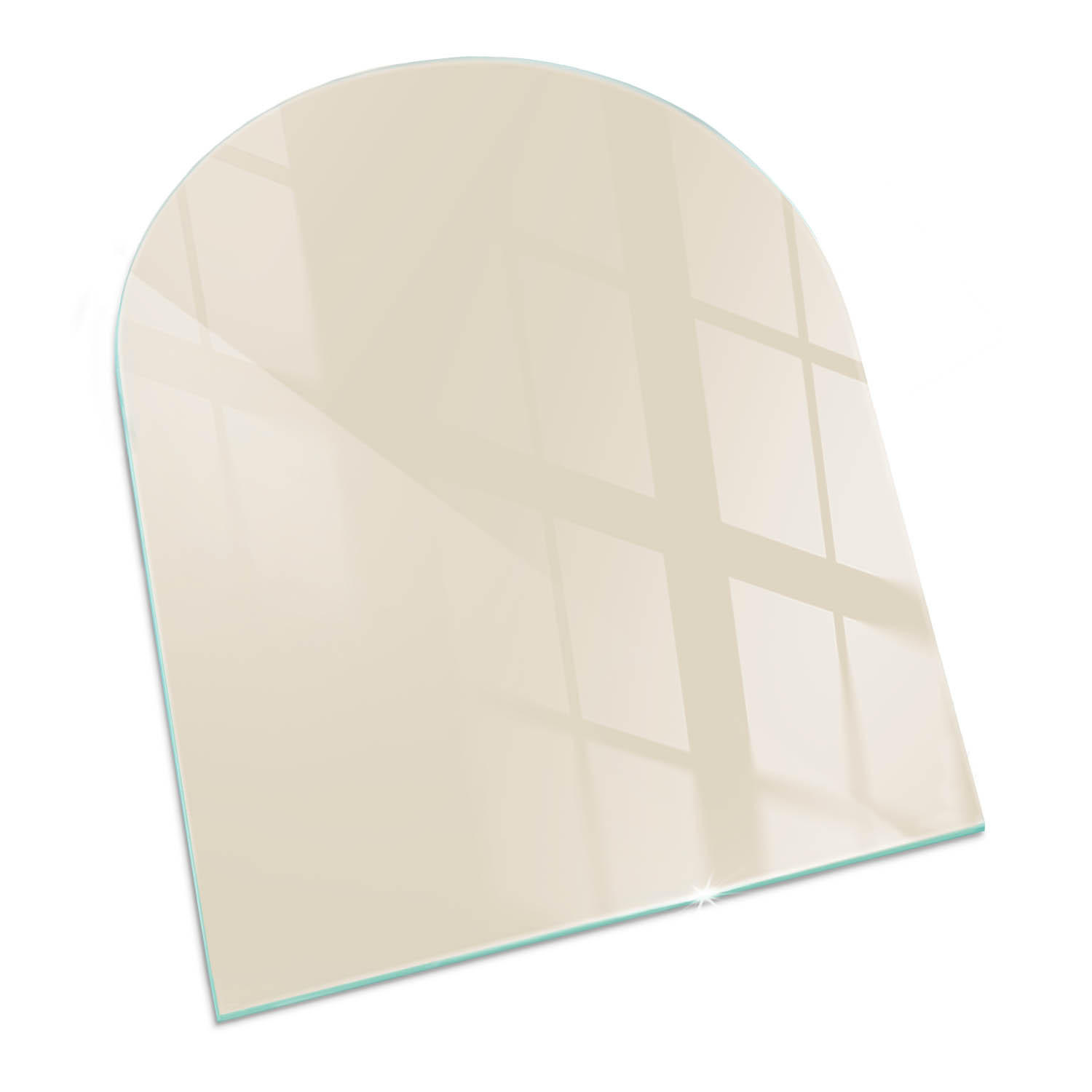 ArtPrintCave Glasplatte Gelb 80x70x0.4 cm