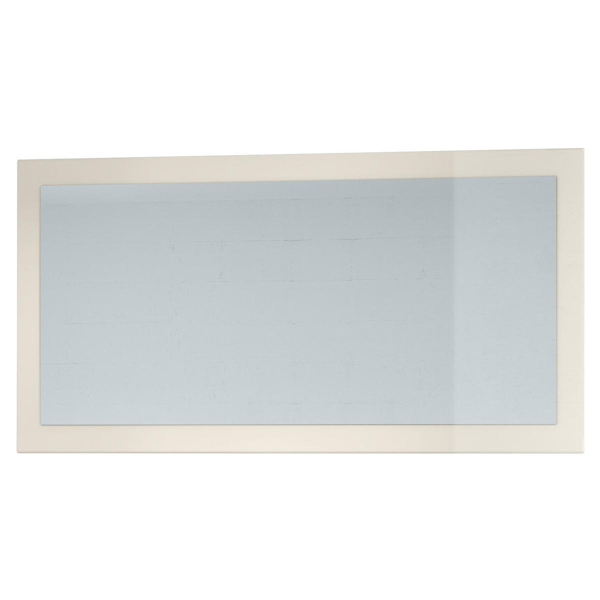 SPIEGEL Lima Creme Hochglanz - Creme, Holzwerkstoff (110/52/2cm) - Vladon