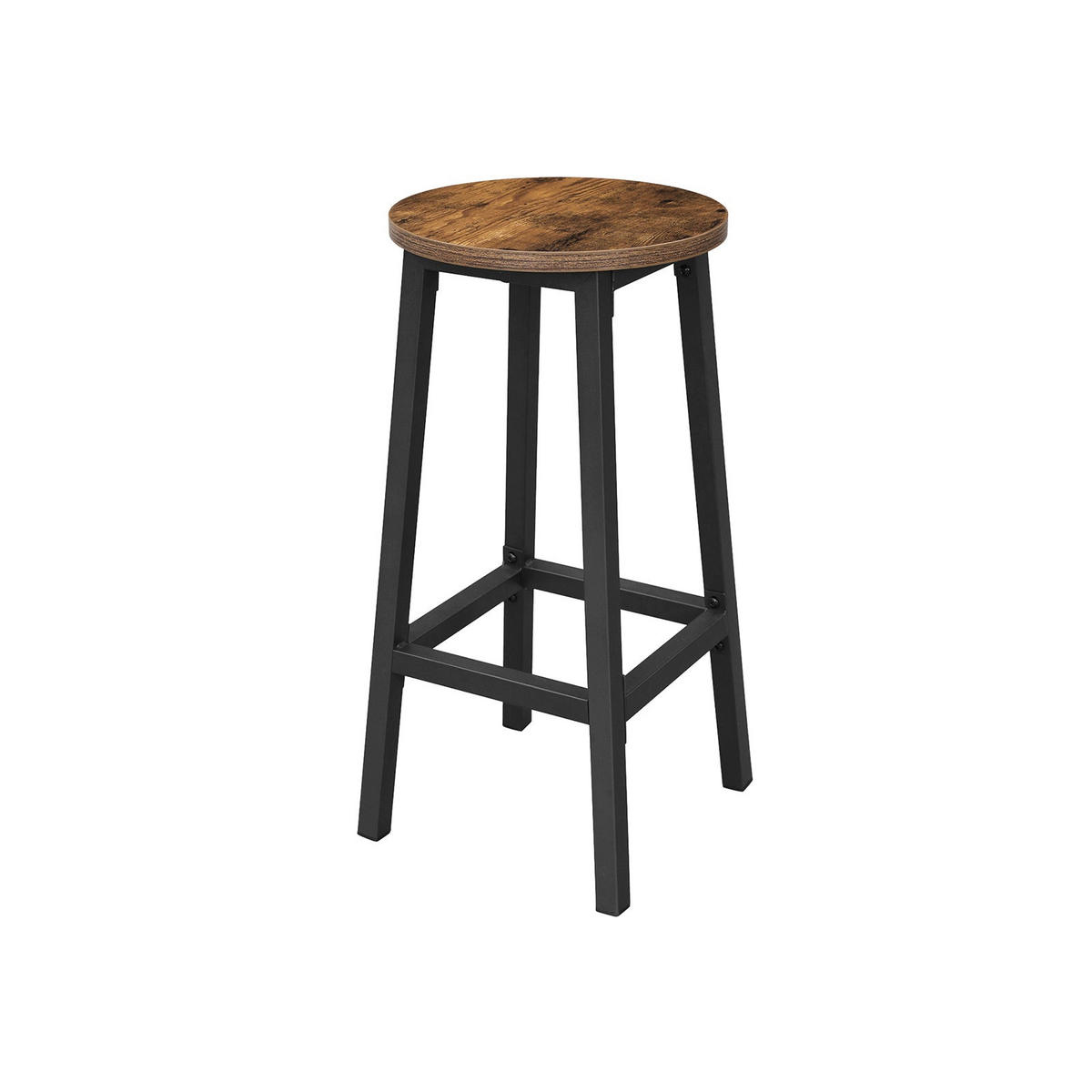 BARHOCKER 2ER-SET - Braun, Holzwerkstoff (32/65/32cm) - Hansiro