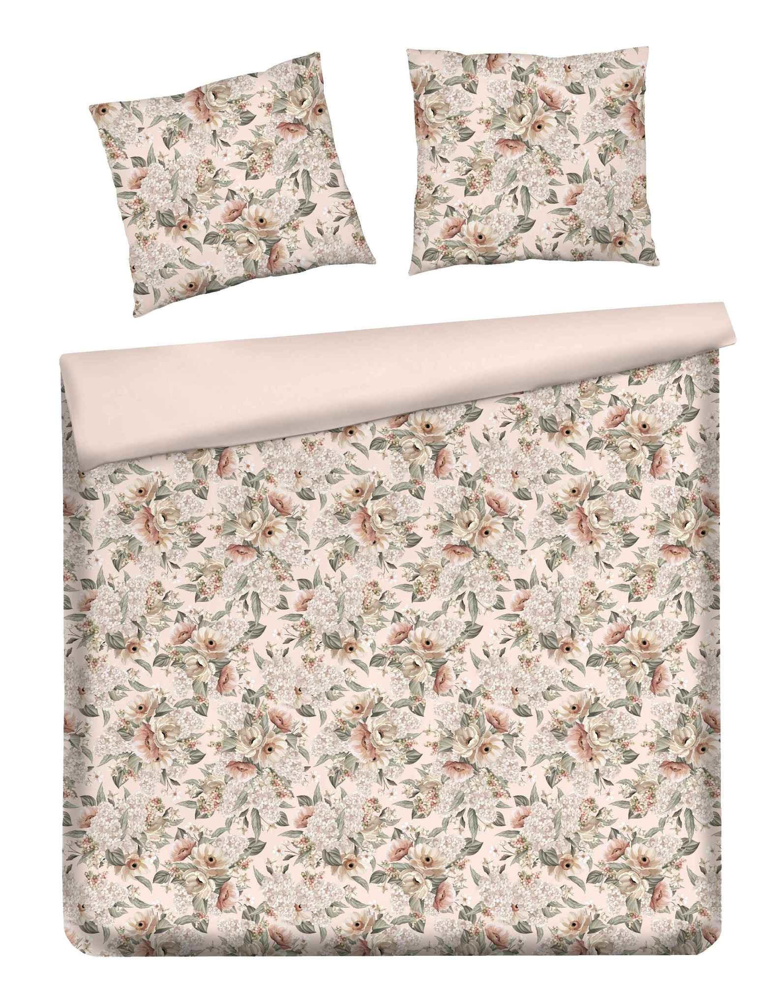 BETTWÄSCHE Amorette - Hellrosa, Textil (200/220cm) - home&you