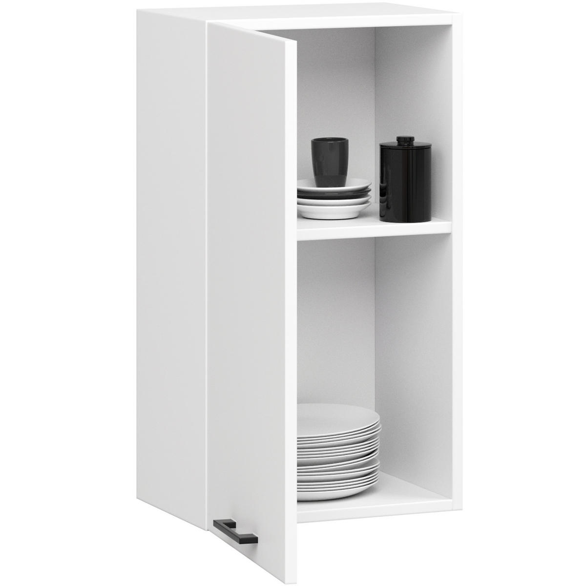 HÄNGESCHRANK Weiß 72/40/30 - Weiß, Holzwerkstoff (40/72/30cm) - RAUMHIRSCH FURNITURE