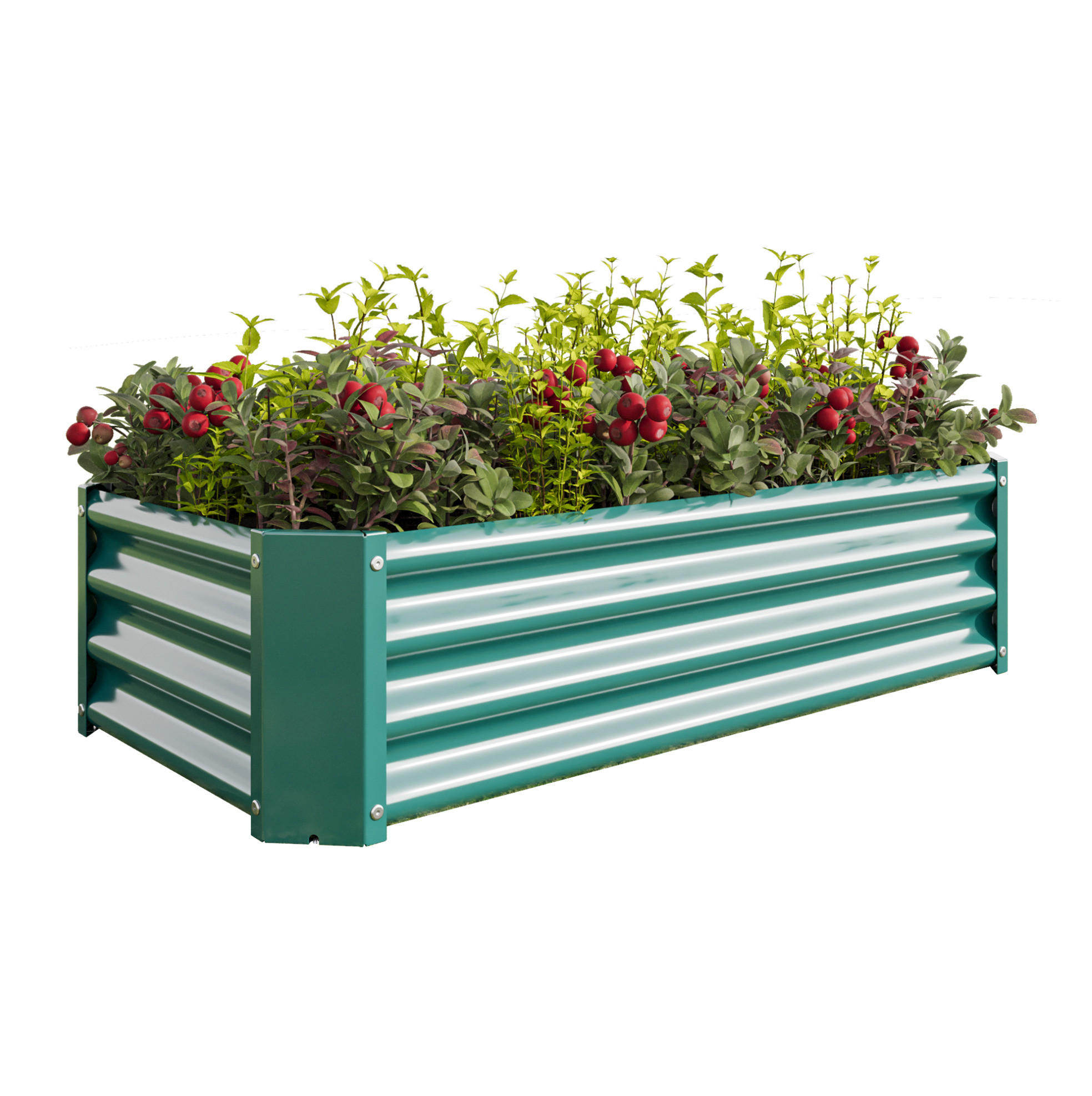 Modfu Blumenkasten Grün 60x30x120 cm
