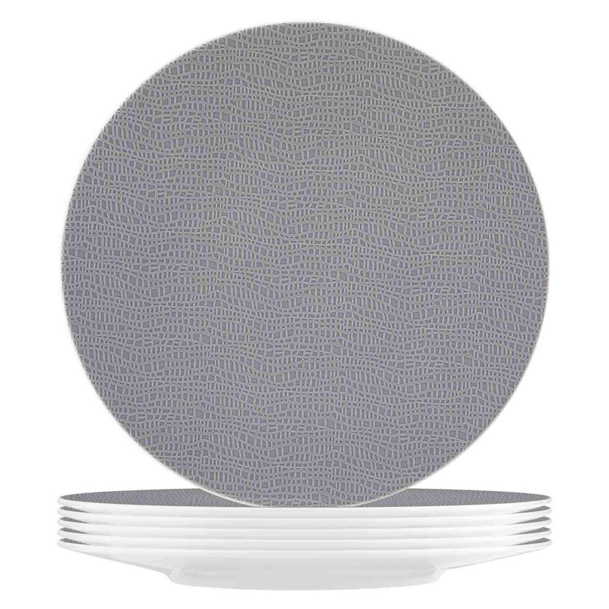 SPEISETELLER Life Fashion Elegant Grey ø 28,3 cm 6er Set - Grau, Keramik (28.3cm) - Seltmann Weiden
