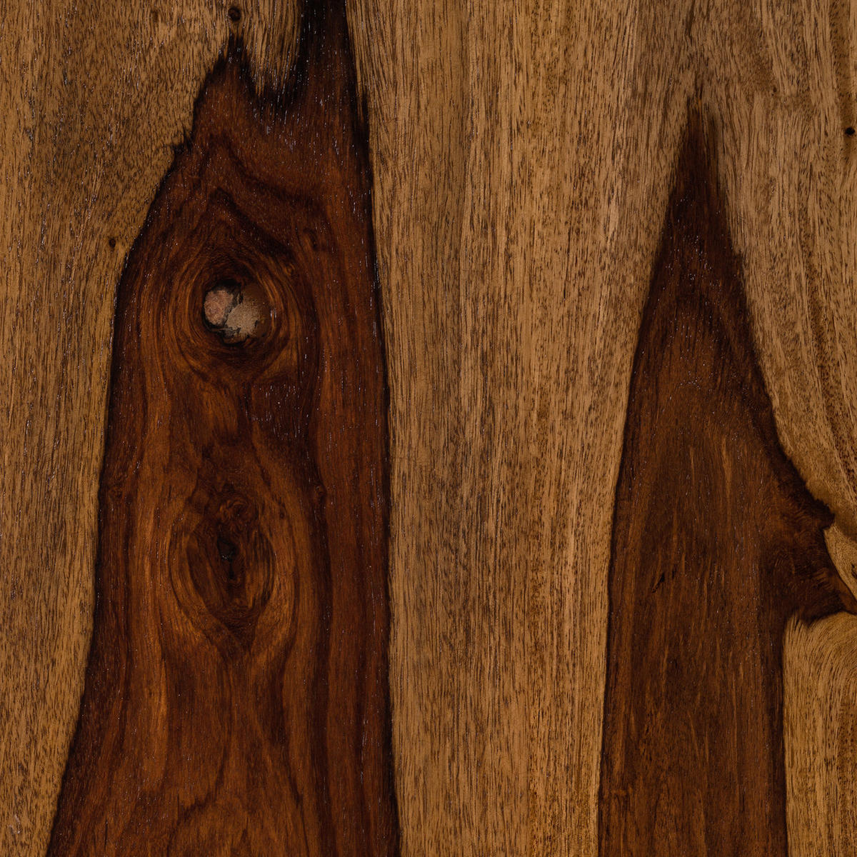 ESSTISCH - Sheesham massiv - Sheeshamfarben, Holz (90/160/76cm) - home24