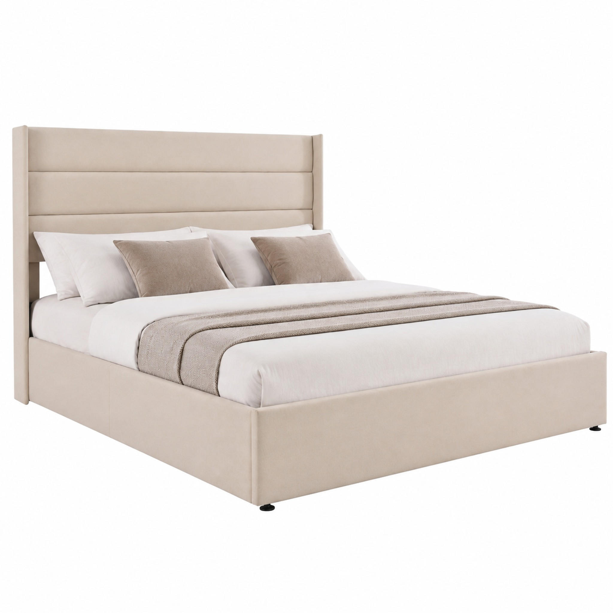 Meubliv Bett Beige 160x200 cm