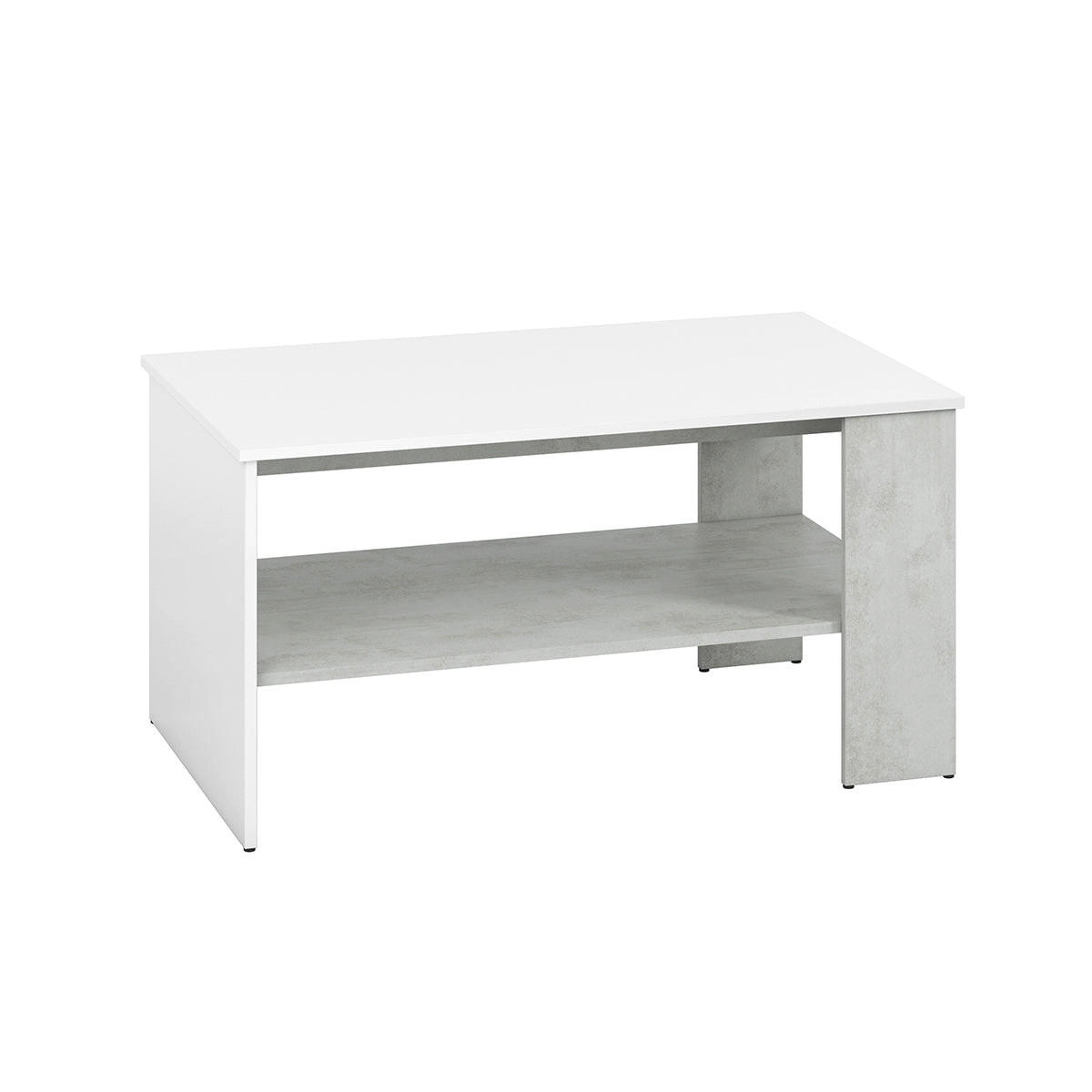 KLUBSKA MIZICA Orion Bela - bela, leseni material (60/100/52cm) - Petits-meubles