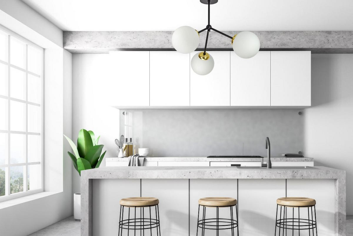 PENDELLEUCHTE Milano Spot - Goldfarben/Schwarz, Glas/Metall (45/45/40cm) - kiki design