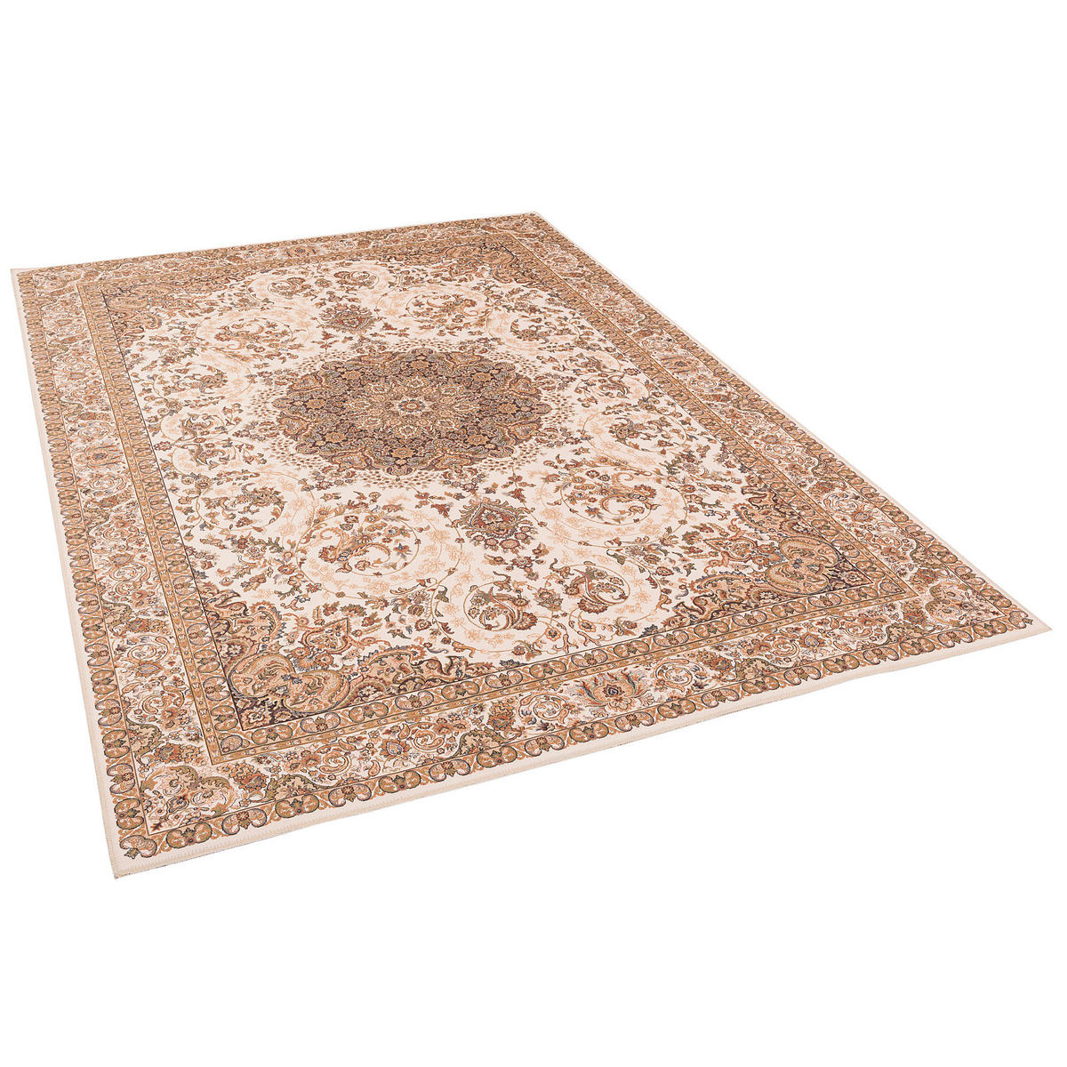 LUXUS ORIENT TEPPICH PRIMUS KESHAN - Beige, Textil (120/160cm) - Pergamon