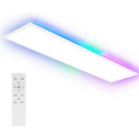 LED-DECKENLEUCHTE Quillon 119.5/29.5/5.6 cm - Weiß, Metall (29.5/119.5/5.6cm) - ZMH