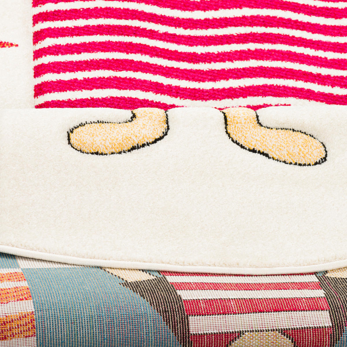 KINDER TEPPICH SAVONA KIDS PIRATENWELT RUND - Multicolor, Textil (160/160cm) - Pergamon