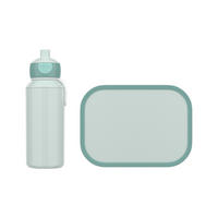 LUNCHSET Campus Cool Mint 2er Set - Mintgrün, Kunststoff (1/1/1cm) - Mepal