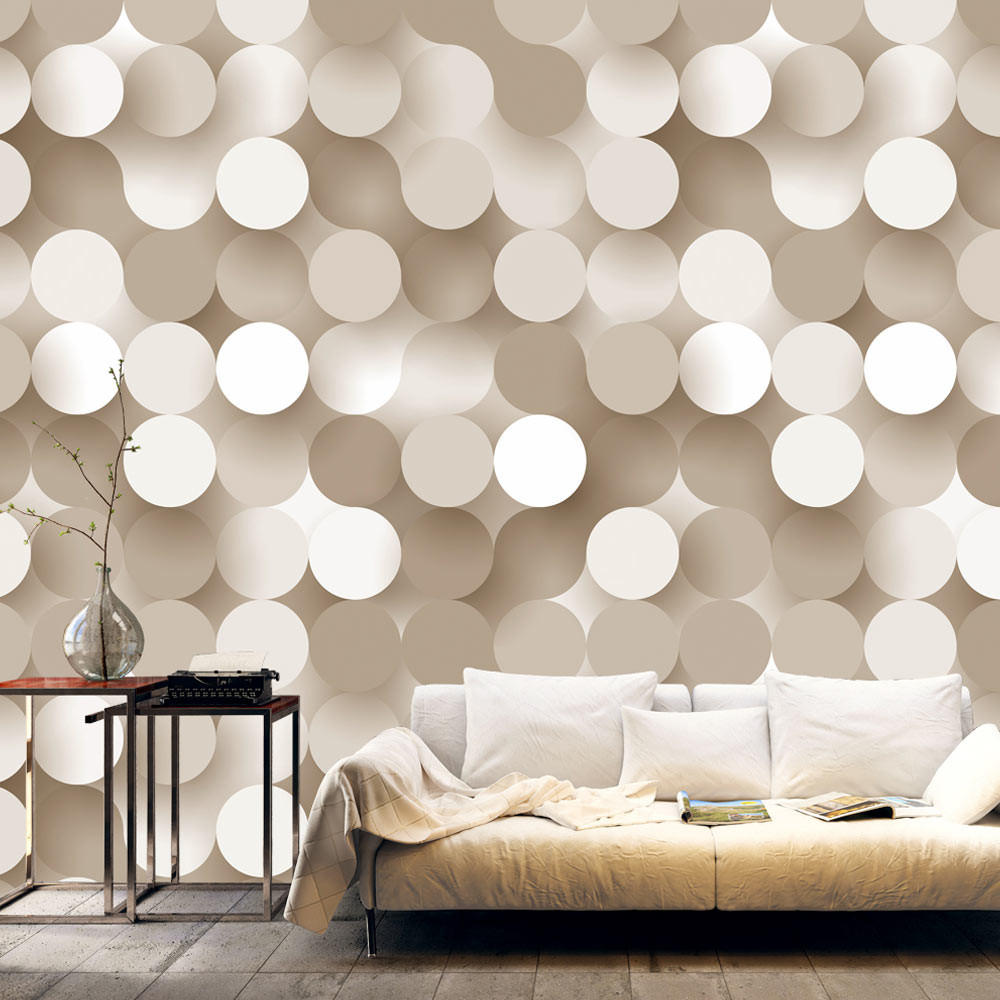 VLIESTAPETE Braun 100/70 cm - Beige/Braun, Textil (100/1cm) - KUNSTLOFT