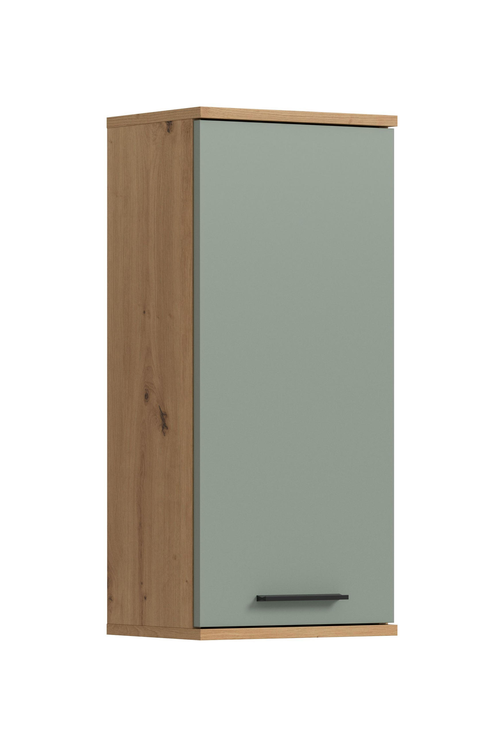 HÄNGESCHRANK Flint (B/H/T: 35x77x25 cm) in Salbei und Artisan Eiche Nachbildung - Eiche Artisan, Holzwerkstoff (35/77/25cm) - Homes & Jones