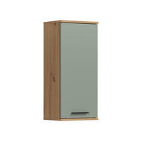 HÄNGESCHRANK Flint (B/H/T: 35x77x25 cm) in Salbei und Artisan Eiche Nachbildung - Eiche Artisan, Holzwerkstoff (35/77/25cm) - Homes & Jones