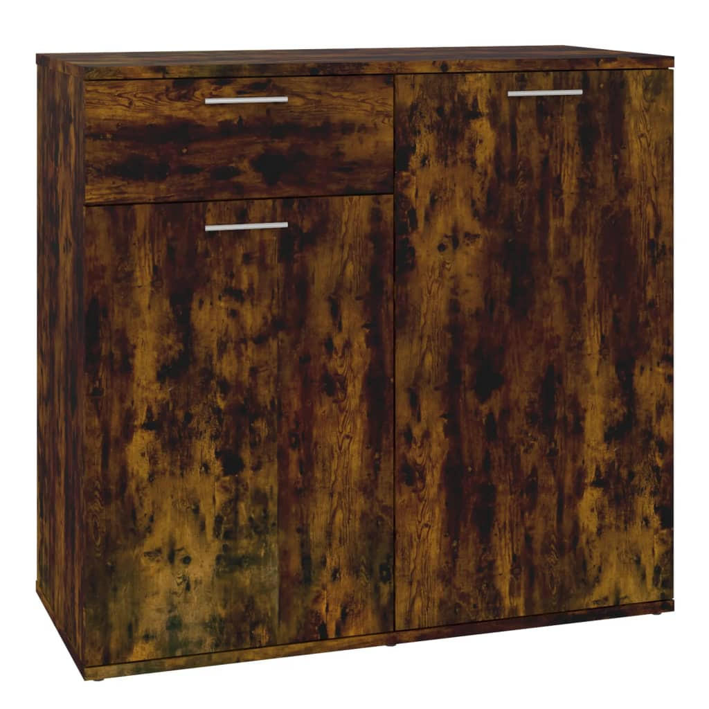 vidaXL Sideboard Dunkelbraun 80x75x36 cm