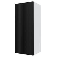KÜCHENHÄNGESCHRANK Lamello W4/40 Schwarz Matt / Weiß 40 / 32,5 / 96cm - Schwarz/Weiß, Holz/Holzwerkstoff (40/96/32.5cm) - Feldmann-Wohnen