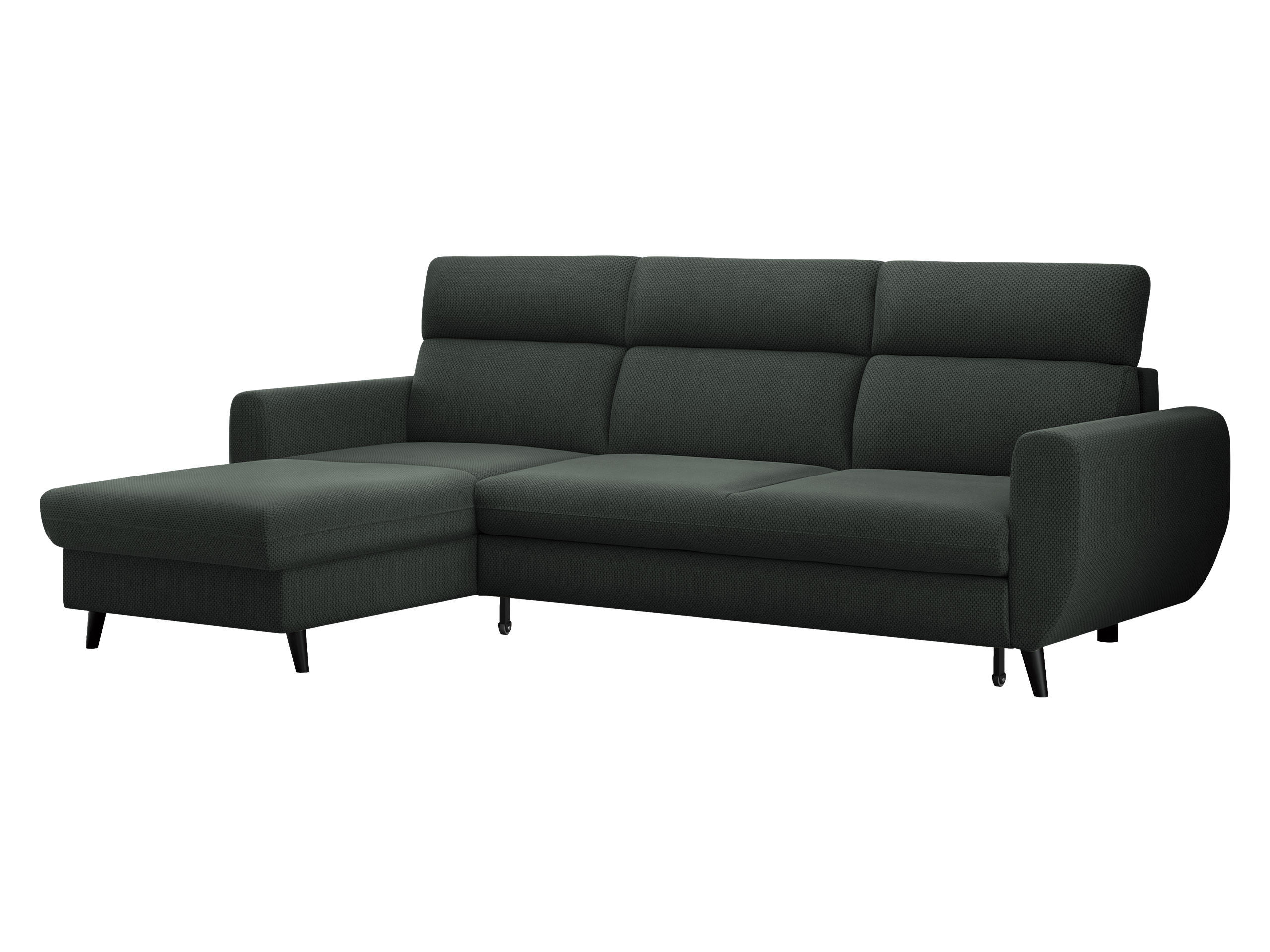 ECKSOFA Torro Mini, Seite: Links - Grau, Holz/Textil (258/168cm) - MIRJAN24