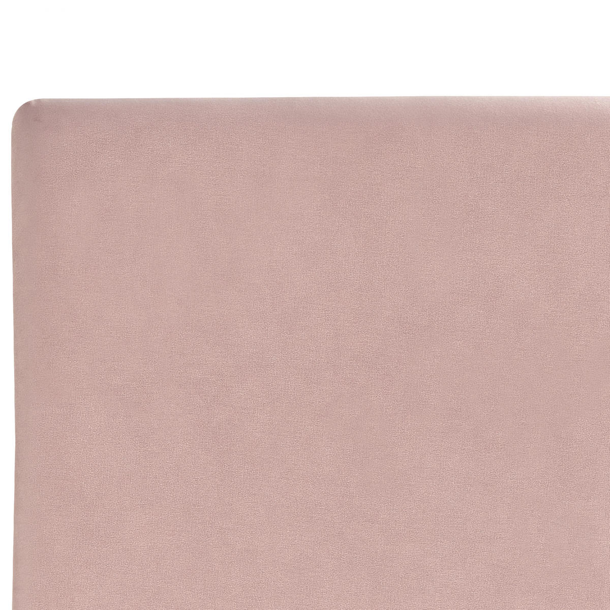 POLSTERBETT 140/200cm Rosa Fitou - Pink, Textil (140/200cm) - Beliani