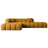 ECKSOFA Ottomane Links OLEA-L2 - 328x171x79,5 cm Senfgelb - Currygelb/Gelb, Holzwerkstoff/Kunststoff (176/289cm) - ALTDECOR