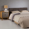 KOPFTEIL MIRENN 140X190 CM - Grau, Textil (141/69/6cm) - IDIMEX
