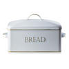 BROTKASTEN Sandy Weiß 39.5/19.5/18 cm Metall - Weiß, Metall (19.5/18/39.5cm) - Mondex