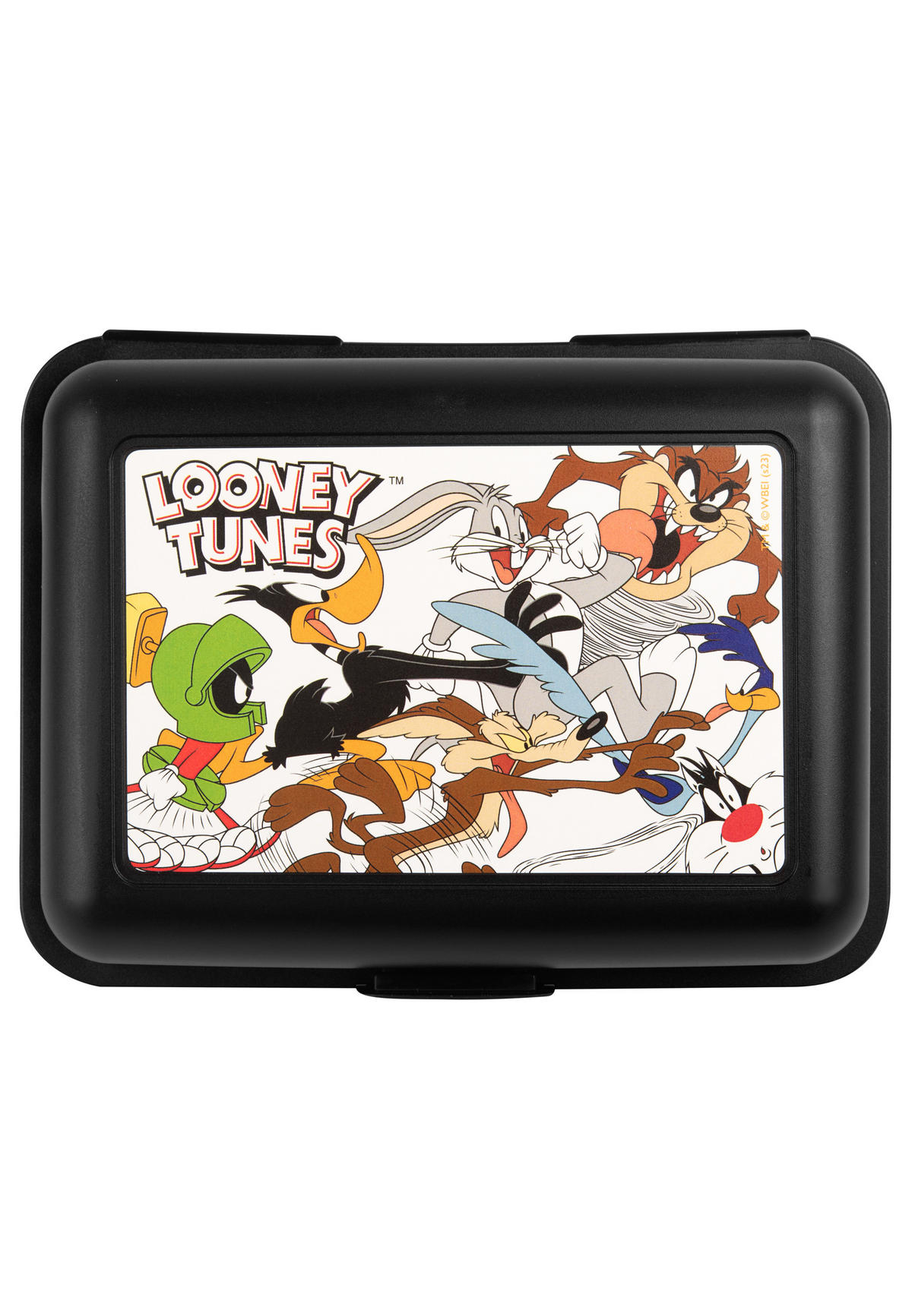 BROTDOSE Looney Tunes Familiy Schwarz 17,5 x 12,8 x 6,9 cm - Schwarz, Kunststoff (17.5/6.9/12.8cm) - Looney Tunes