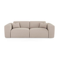 SCHLAFSOFA EXPRESS Dunlopillo Stoff beige 160 cm - Beige, Textil (234/73/95cm) - Sia Home