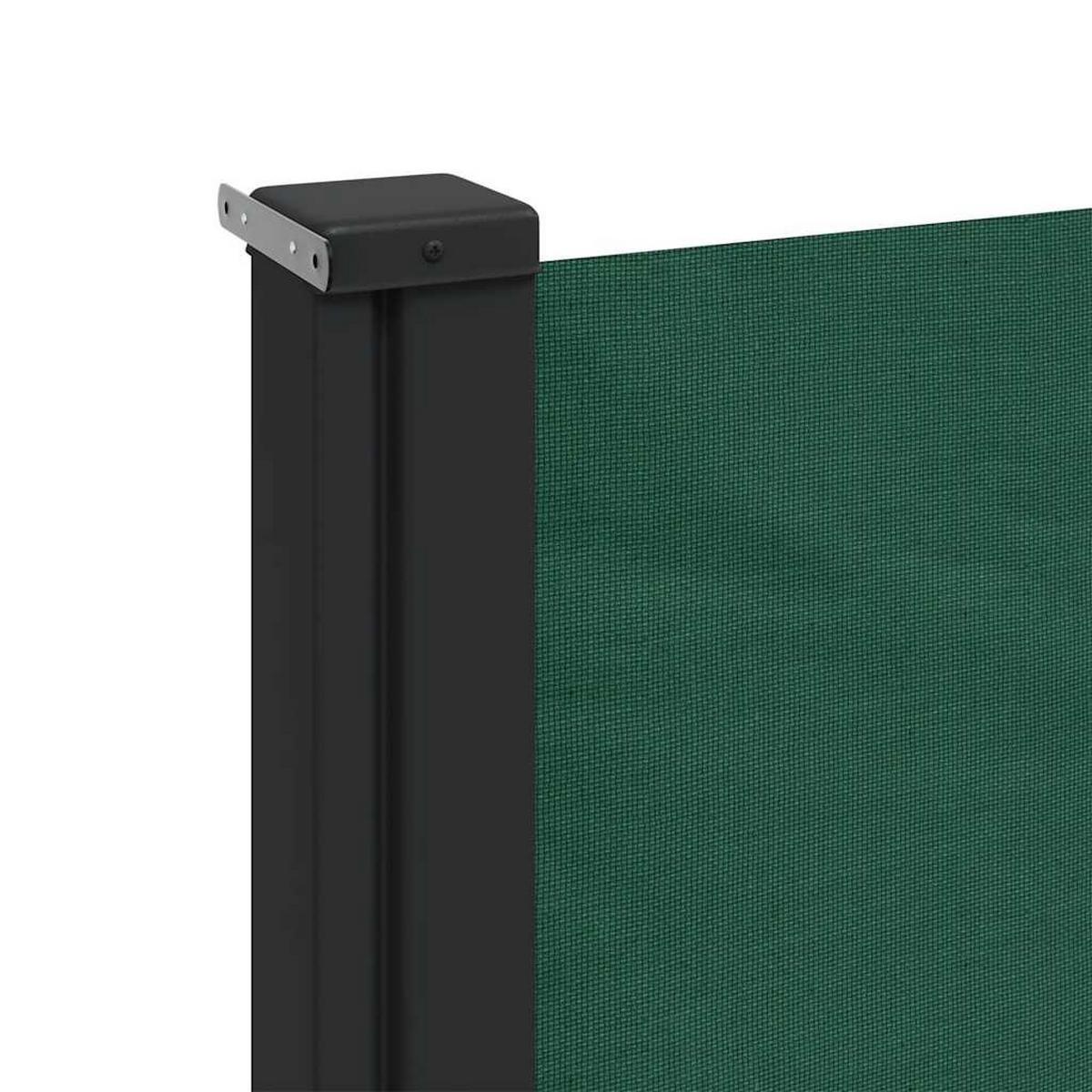 SEITENMARKISE Ausziehbar Dunkelgrün 140/300 Cm - Grün, Textil (140/300cm) - vidaXL